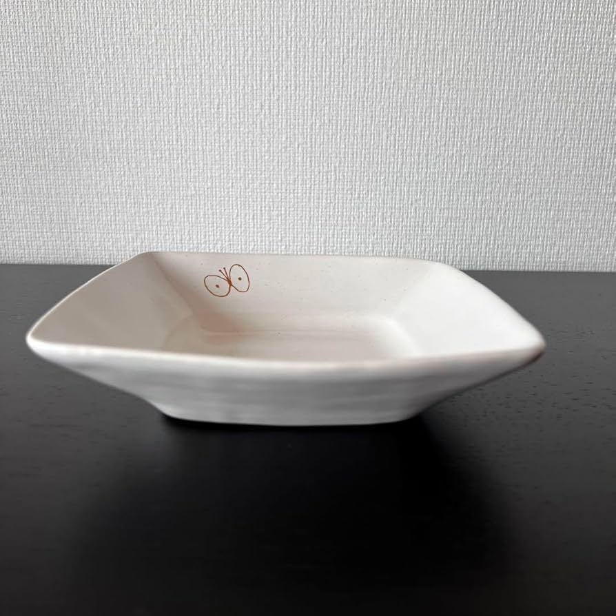 安藤雅信さん　ミナペルホネン　ちょうちょ 平皿 安藤雅信さん ミナペルホネン ちょうちょ 平皿